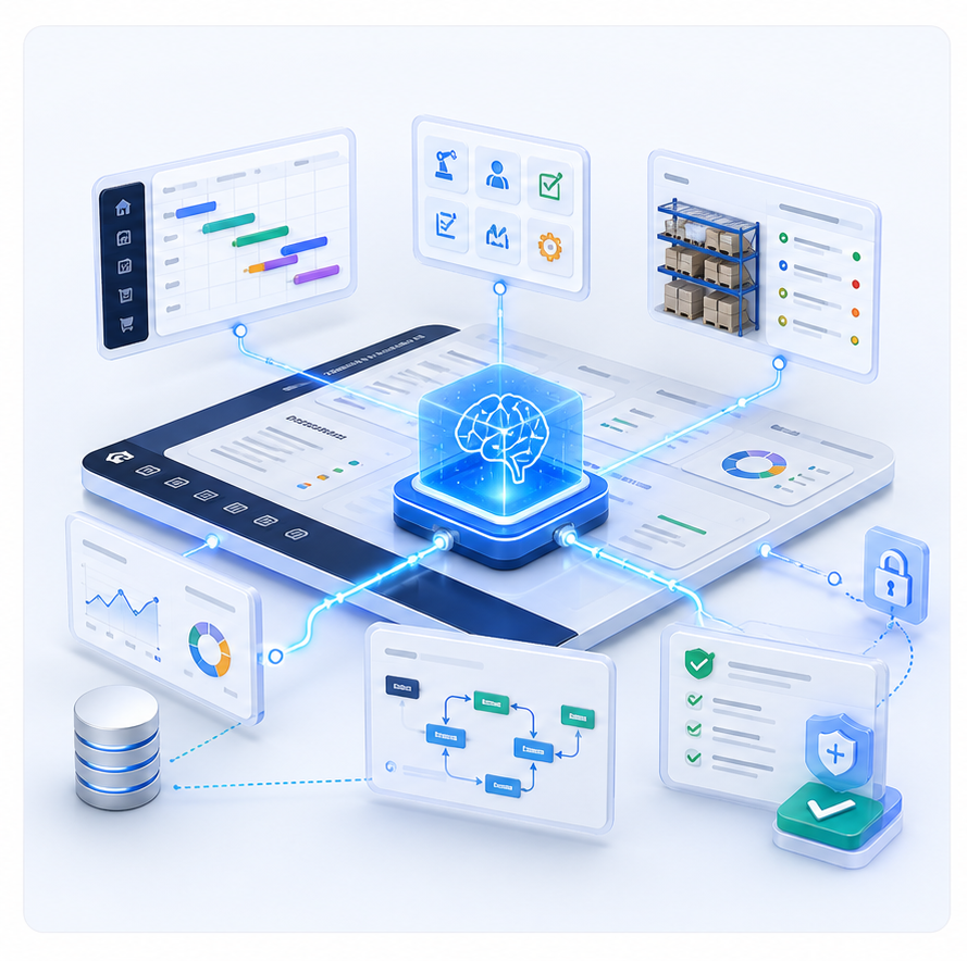 Built-in Intelligence (MILO) product visual